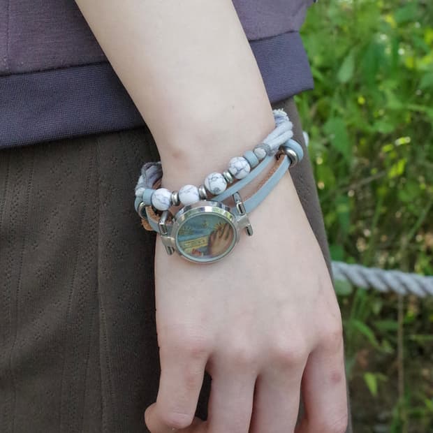 Handmade Postcard Watch