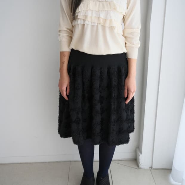 Tricot Comme des Garcons Frill Knit top