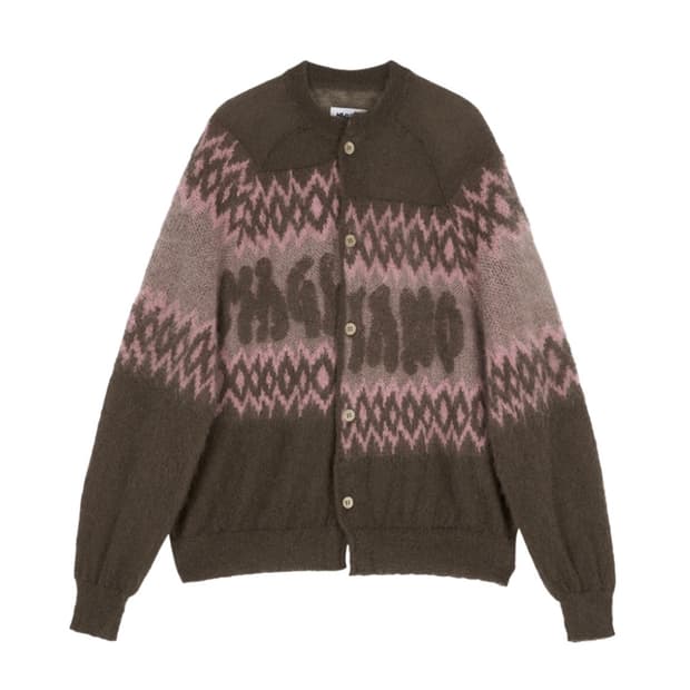 마리아노 크리스마스 가디건 코코넛 라일락