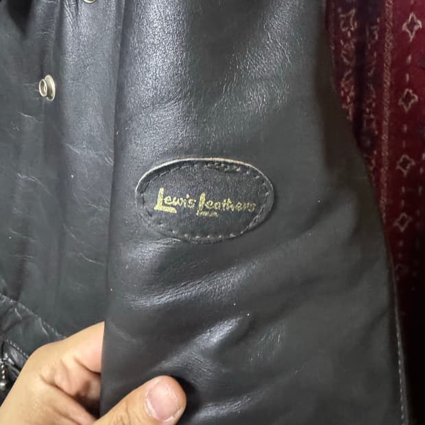 1970s 루이스레더 빈티지 브롱스 46사이즈