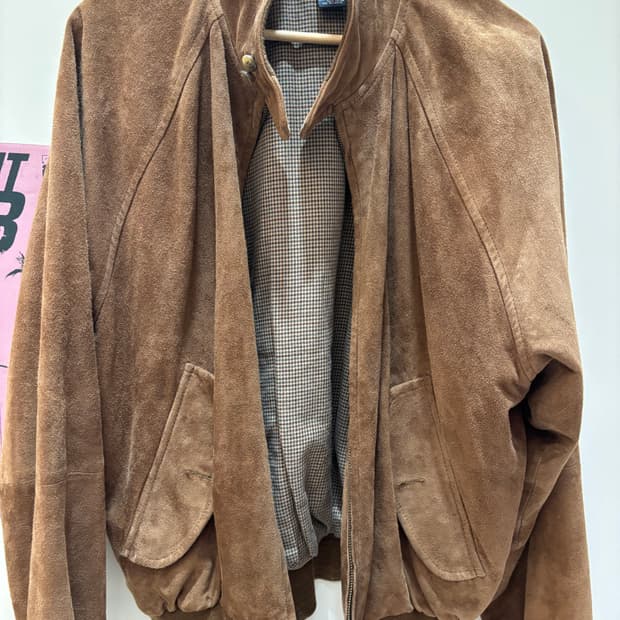 00‘s 폴로 스웨이드 자켓 L