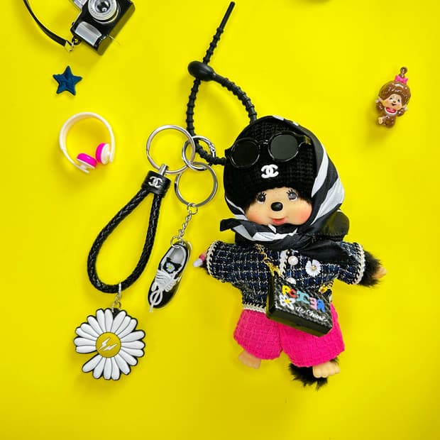 (18)정품몬치치💖🖤88즈 GD패션 커스텀키링