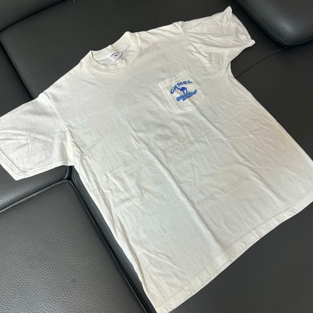 90s USA 카멜 프로모 티셔츠
