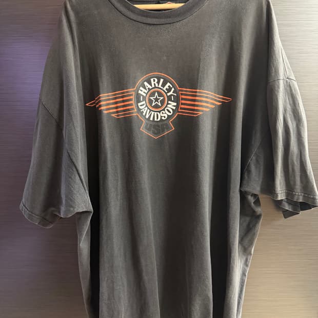 빈티지 할리데이비슨 반팔 티셔츠 3XL