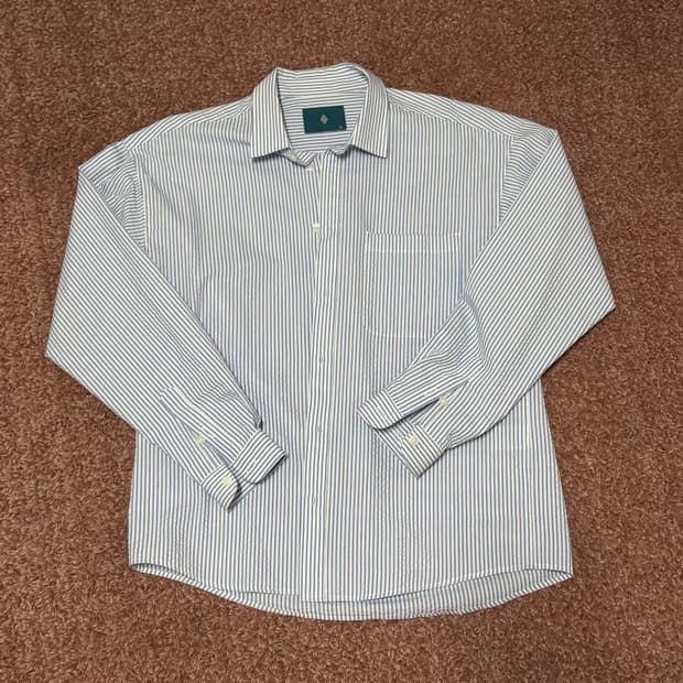 DIAMOND LAYLA Seersucker Stripe Shirts 