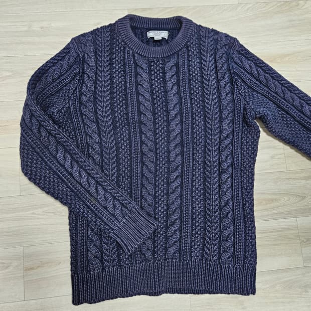 제이크루 wallace&barnes 케이블니트 꽈배기 니트 RRL