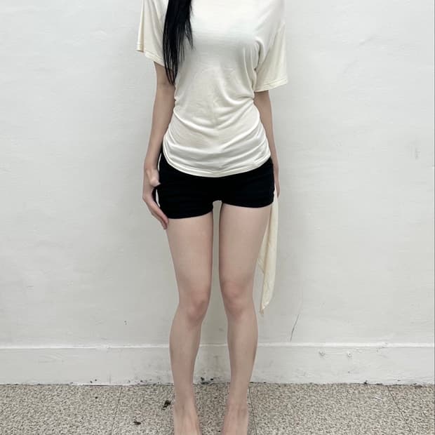 Cocuca ivory back strap short sleeve