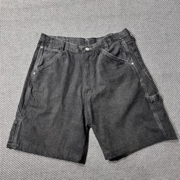 old-8838 웽글러 블랙 하프팬츠(32)