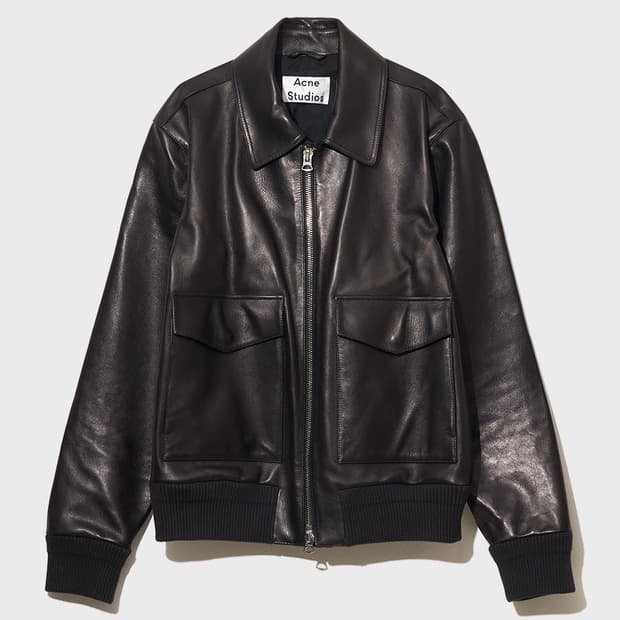 ACNE STUDIOS leather jacket