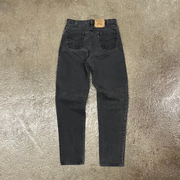 90s USA 리바이스550 블랙진 (31“)