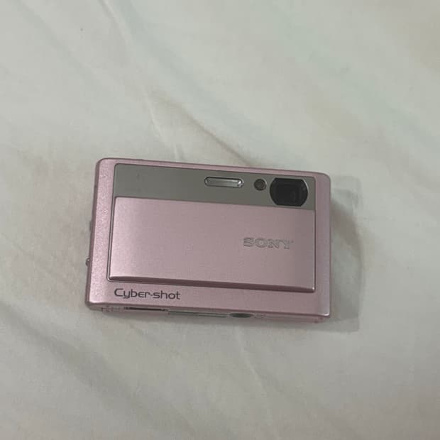 소니 사이버샷 cybershot DSC-T20 핑크 디지털카메라 디카