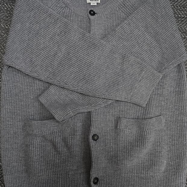 L) 홀리선 아네트 가디건 멜란지그레이