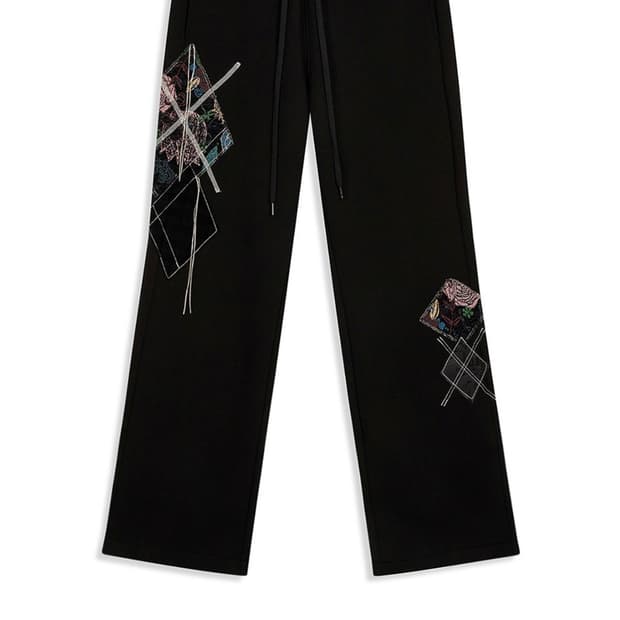 Open yy 오픈와이와이 아가일 패치 팬츠 m