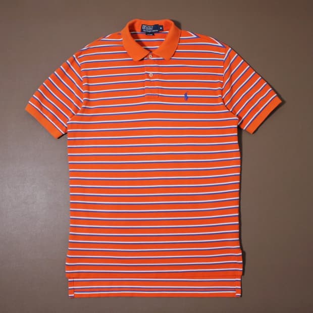 Polo 폴로 랄프로렌 오렌지 스트라이프 PK 반팔 
