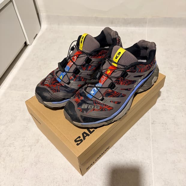 살로몬 xt4 토포그래피