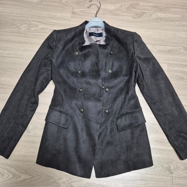 쉬즈미스 더블 블레이저 브라운