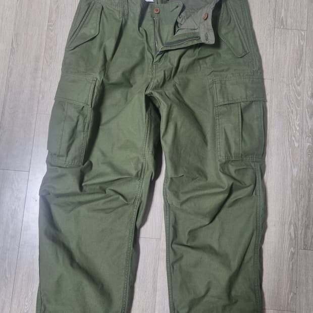이스트로그퍼머넌트 필드팬츠 카고팬츠 올리브 백사틴 L