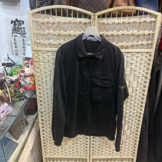 100 정품 스톤아일랜드 오버셔츠 자켓 팝니다