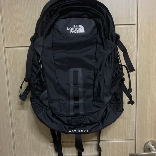 노스페이스 핫샷 백팩 블랙