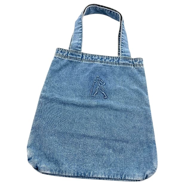 캐피탈 12oz 데님 빈티지가공 피스 토트백