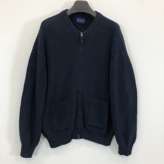 Hooves 후브스 헤비 벌룬 투웨이 니트집업 L