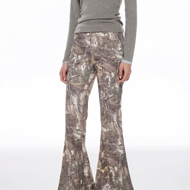 미스치프st 카모플라쥬 부츠컷 팬츠 #디스이즈네버뎃 오호스 스컬프터