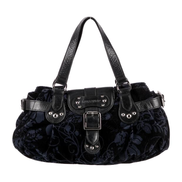 longchamp) Y2k Corduroy Bag (Navy)