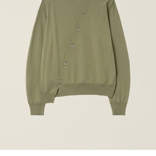 EE가디건 2 WAY CARDIGAN [MOSS KHAKI] - M