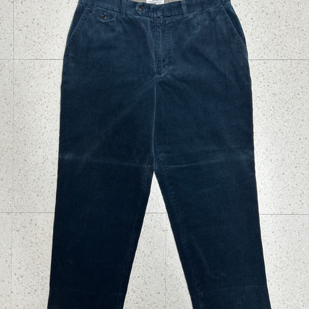 Ends and Means 그랜드파 코드 팬츠 네이비 XL