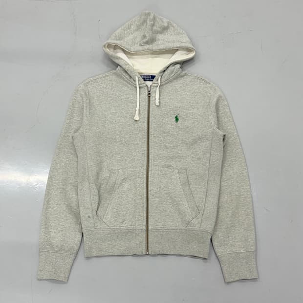 Polo Waffle Lined Zip Hoodie