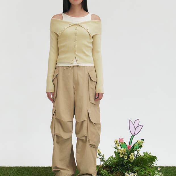 23SS GROVE COUCH PANTS_BEIGE