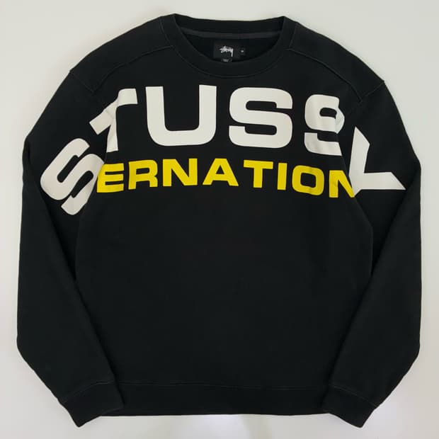 Stussy  스투시 빅로고 인터네셔널 스웨트셔츠