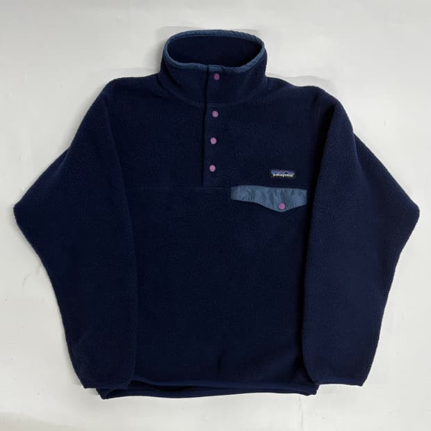 헤비모델)빈티지 파타고니아 신칠라스냅티 네이비 멘즈XS