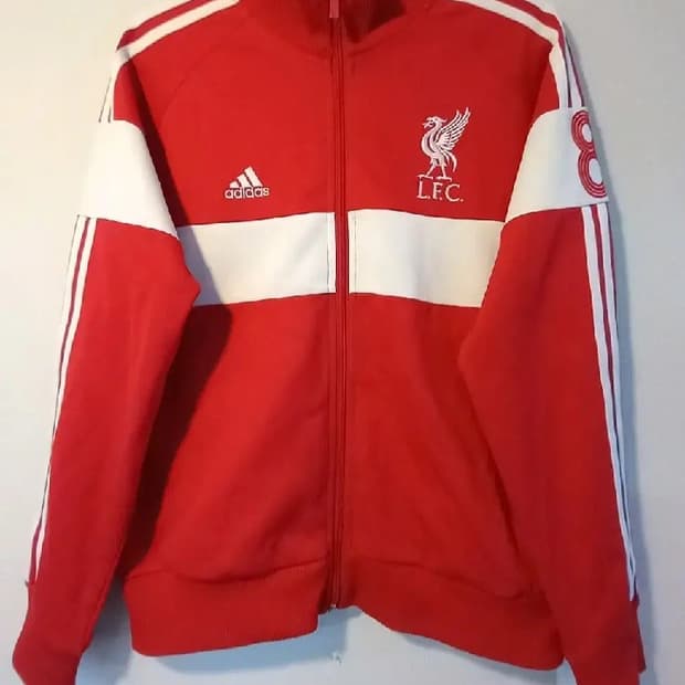 아디다스 대장급 희귀 리버풀 트랙탑 져지집업 100/L