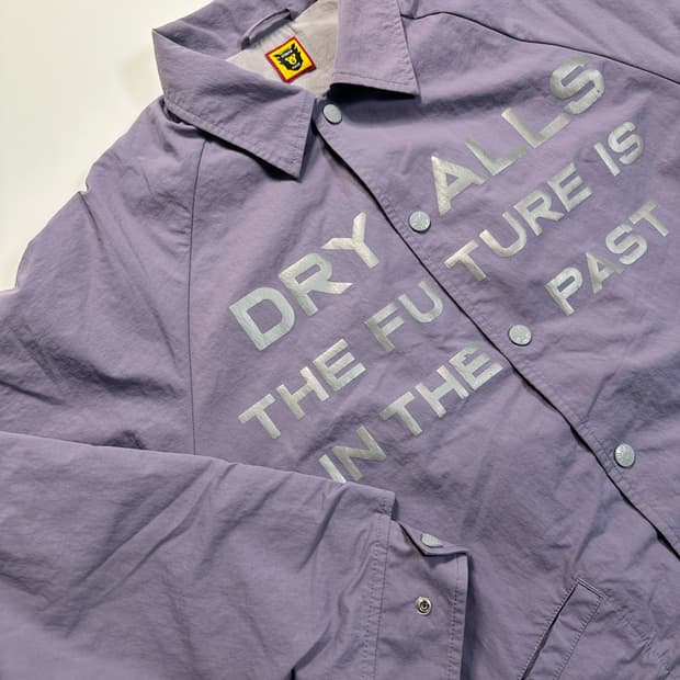 휴먼메이드 라밴더 하트 코치자켓