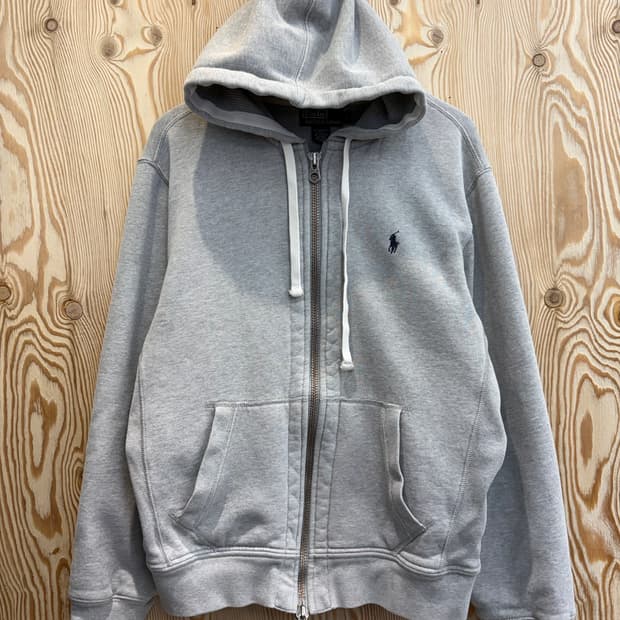 폴로 랄프로렌 와플 투웨이 후드집업