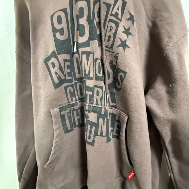 아카이브 볼드 후드티 m