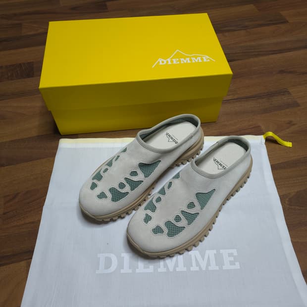 실착샷O[41,43]디에메 마지오레 스웨이드 뮬 스니커즈 캐피탈미스핏츠