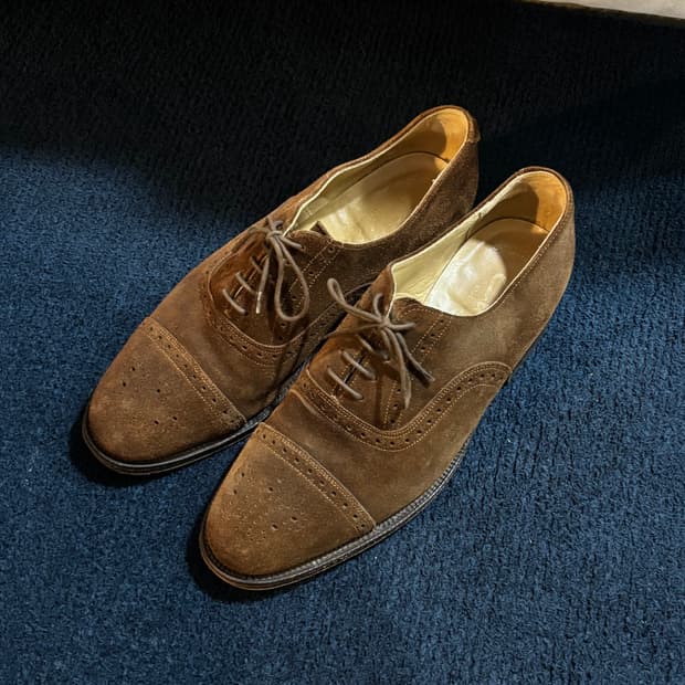 Clarks  클락스 스웨이드 옥스퍼드 더비슈즈