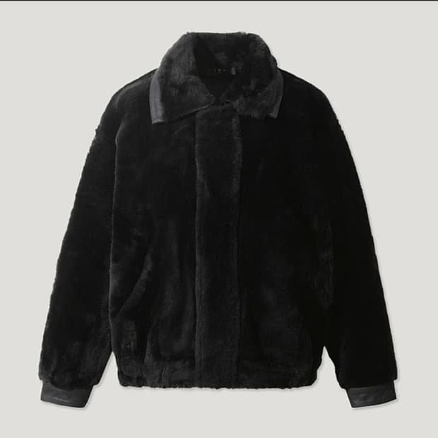 iro men 시어링 점퍼