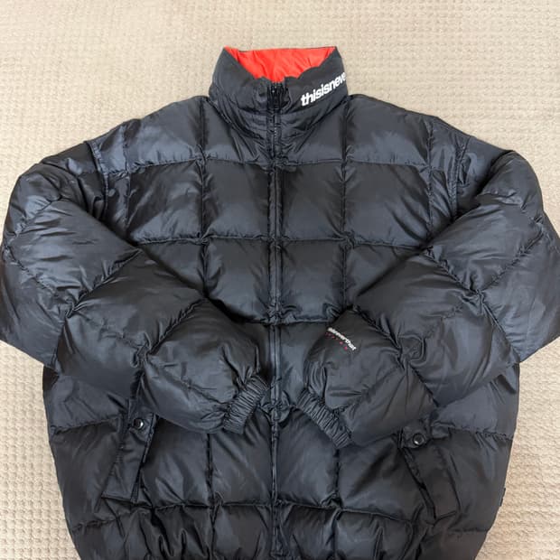 (L)디스이즈네버댓 패딩 