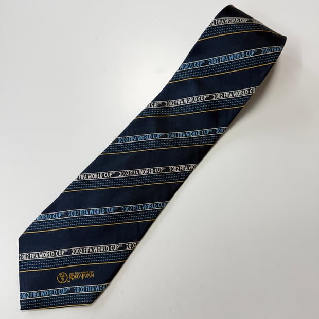2002월드컵 실크 넥타이 9.5cm