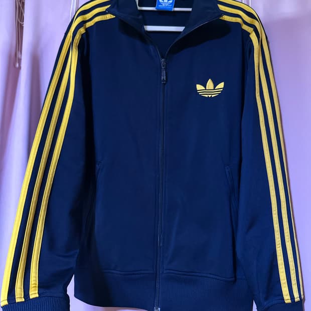 아디다스 져지 아디다스 파이어버드 트랙탑 불꽃죠지 아디다스 네이비 노랑