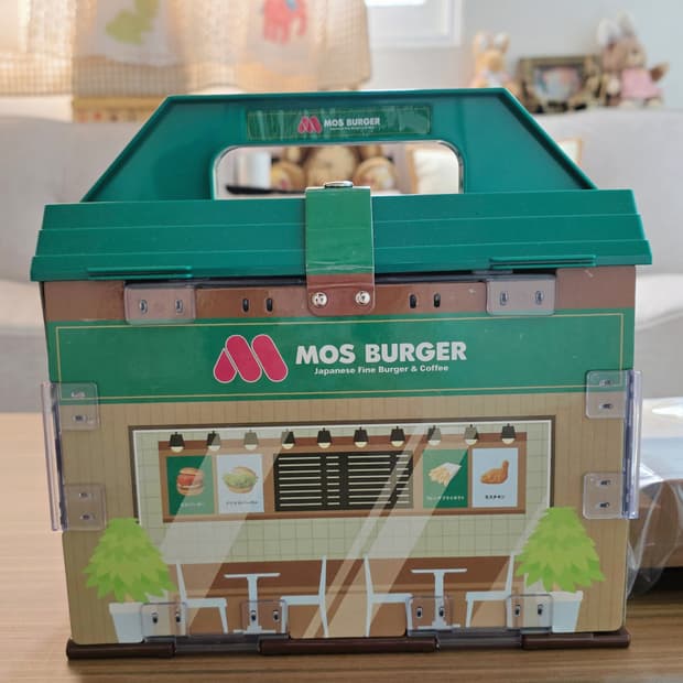 고전 리카짱 모스버거 가게 놀이 장난감 풀박스