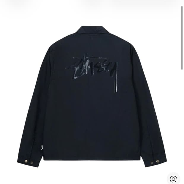 스투시 코치 셔츠 블랙 L