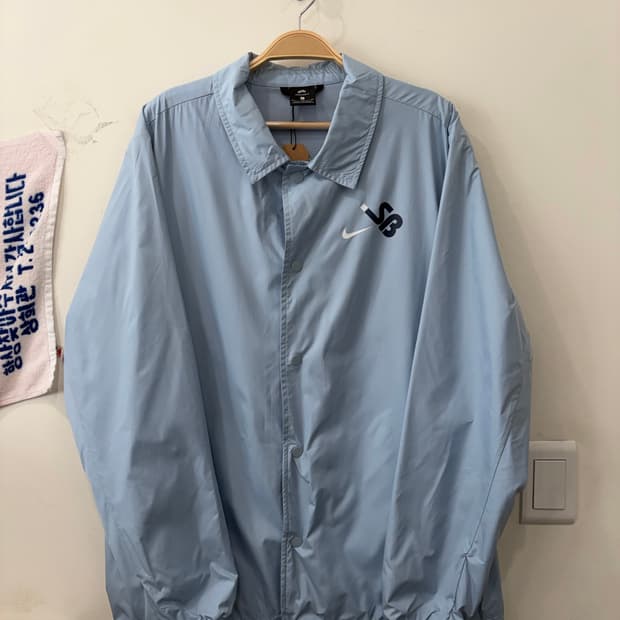 319. 나이키 SB실드코치 자켓 라이트블루