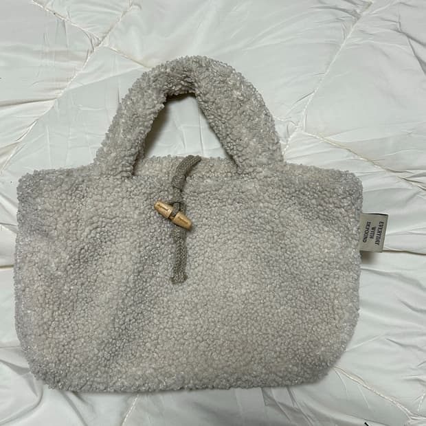 드파운드 푸들백 아이보리