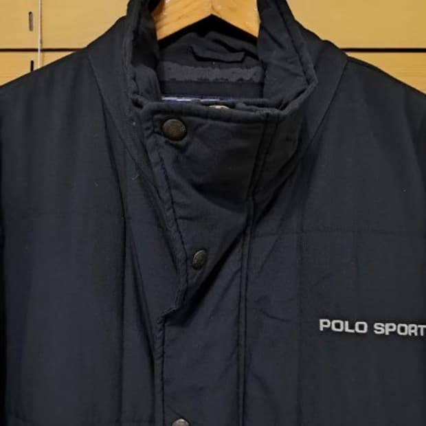 폴로스포츠 남성 네이비 경량패딩 100사이즈