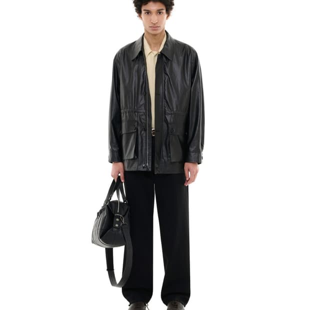 새제품 비슬로우X데릭 헤리티지 헌팅 자켓 블랙