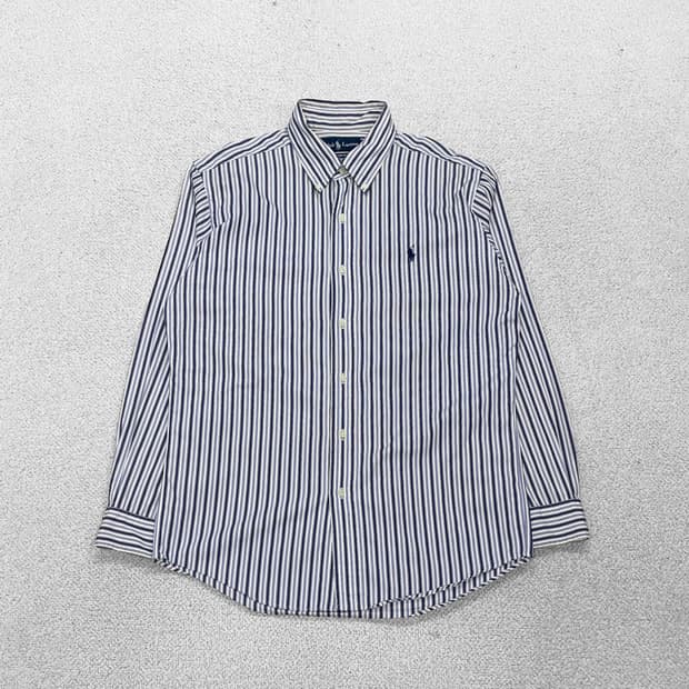 폴로 랄프로렌 포니 로고 스트라이프 셔츠